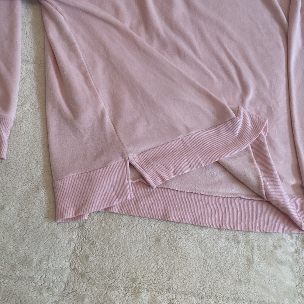 πΈπ€πΈ Baby Pink Ultra Soft Lounge Sweater Size L - Picture 6 of 9